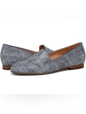 Vionic Willa II Women’s slip-on loafers denim pattern flats size 9.5 Comfortable